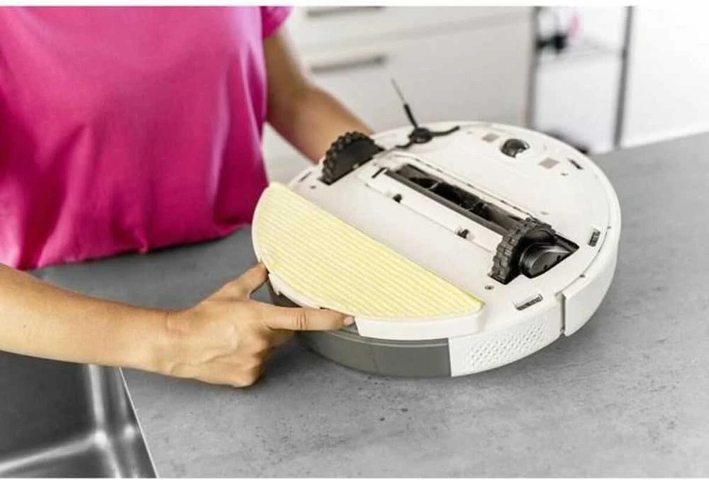 Dulkių siurblys-robotas Kärcher RCV 5 su plovimo funkcija, Baltas