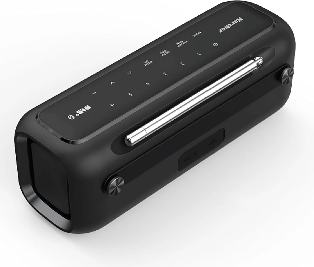 Karcher nešiojamasis Bluetooth garsiakalbis su DAB+ ir FM radiju, 5 W, DAB Go