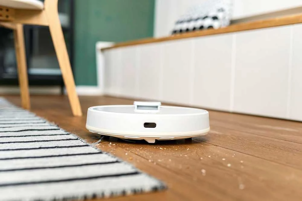 Dulkių siurblys-robotas Kärcher RCV 3 su plovimo funkcija, Baltas