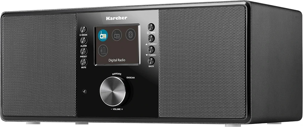 Karcher skaitmeninis radijo imtuvas, DAB+, Bluetooth, 10 W, DAB 5000+