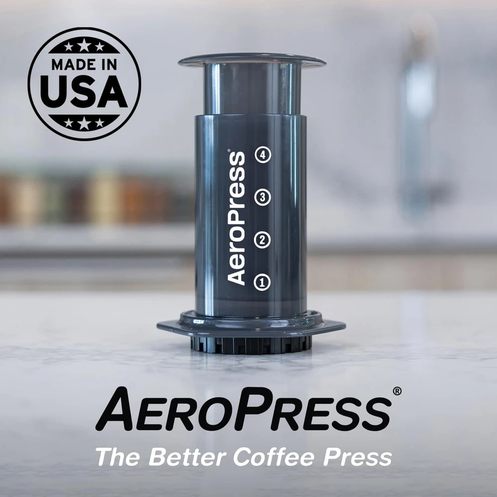 Kavos aparatas AeroPress rankinis kavos virimo aparatas su mikrofiltravimu, 295,74 ml A80