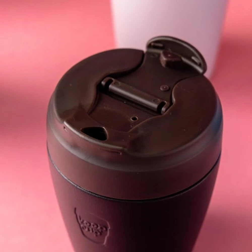 KeepCup kelioninis termopuodelis iš nerūdijančiojo plieno, 340 ml, juodas, SCOBLA12