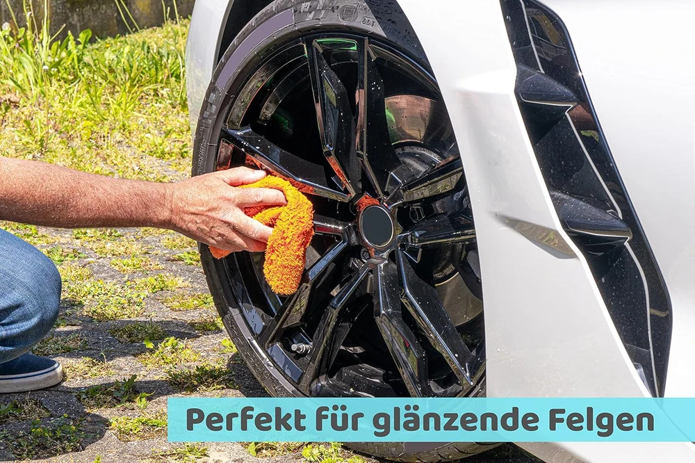 Kemes mikropluošto šluostės automobilių valymui, 40x40 cm, 600 g/m², 3 vnt.