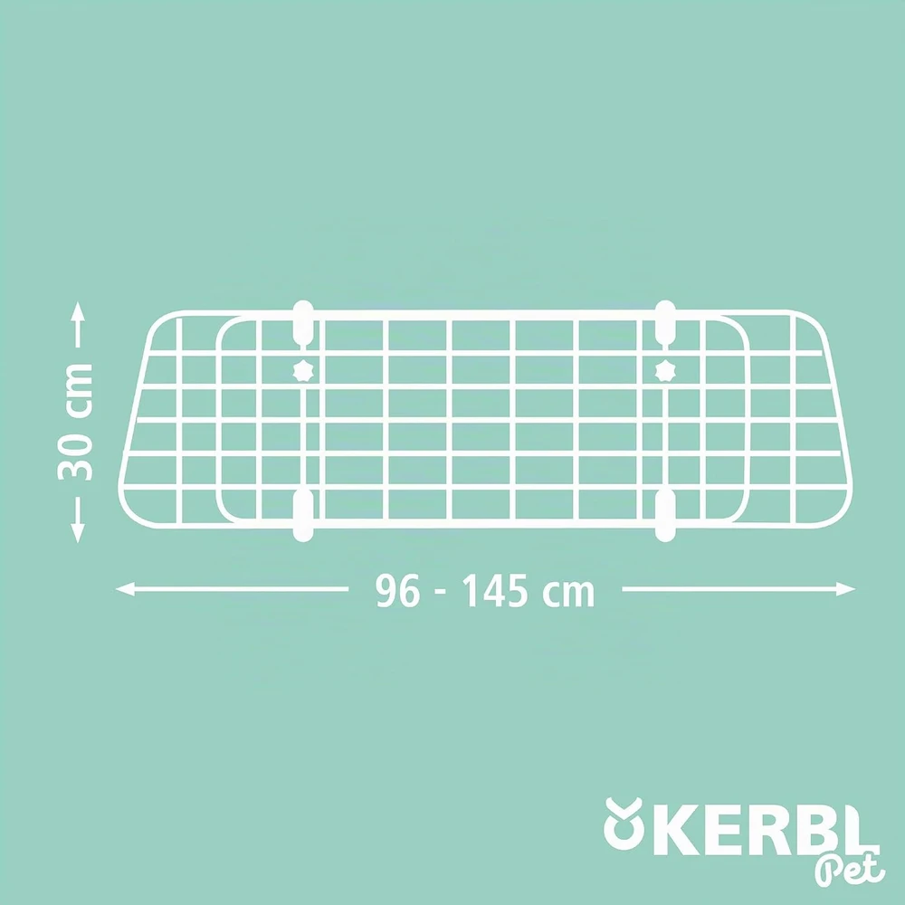 Gyvūnų Apsauginės Grotelės - Kerbl 30x96-145 Cm