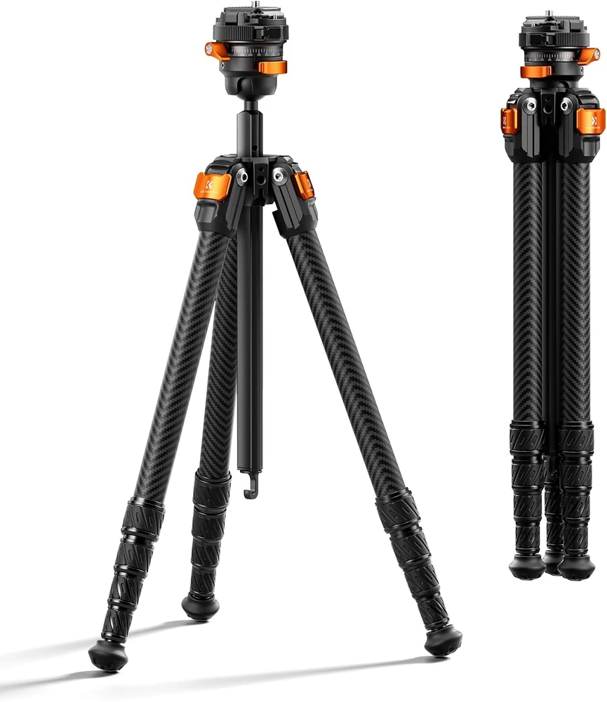 K&F Concept anglies pluošto kelioninis fotoaparato trikojis 153 cm A225C2+BH28R