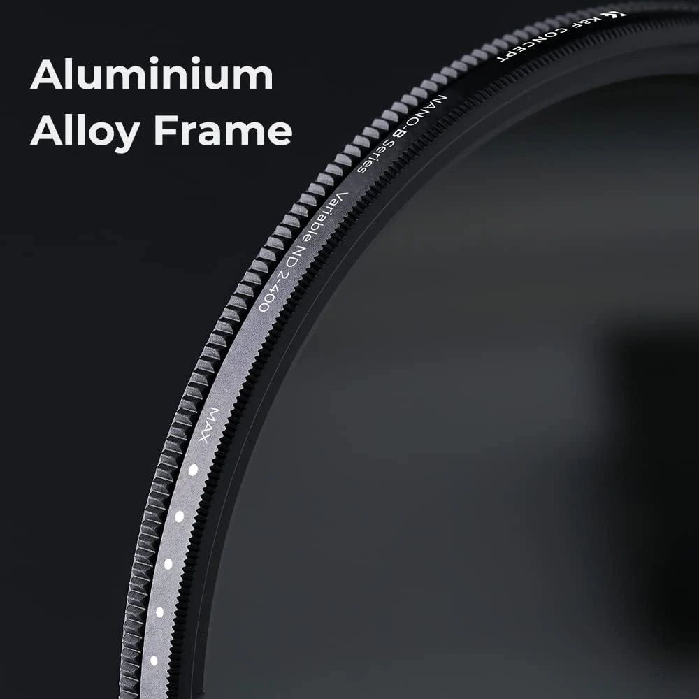 K&F CONCEPT kintamo tankio ND2-400 objektyvo filtras 67 mm DE15-SKU.0127V1