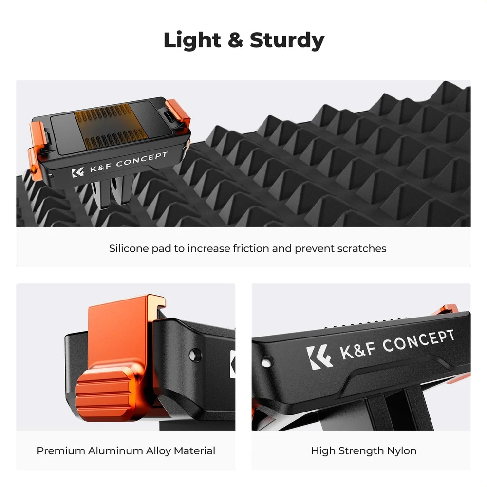 K&F CONCEPT magnetinis greitojo atjungimo adapteris DJI Osmo Action 3, 4 ir 5 Pro, KF31.175
