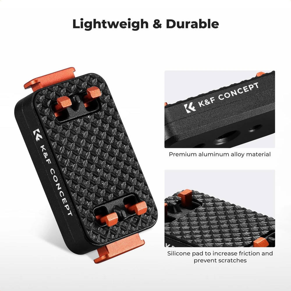 K&F CONCEPT magnetinis greitojo tvirtinimo laikiklis Insta360 X5 ir Ace Pro 2 KF12.0003V1