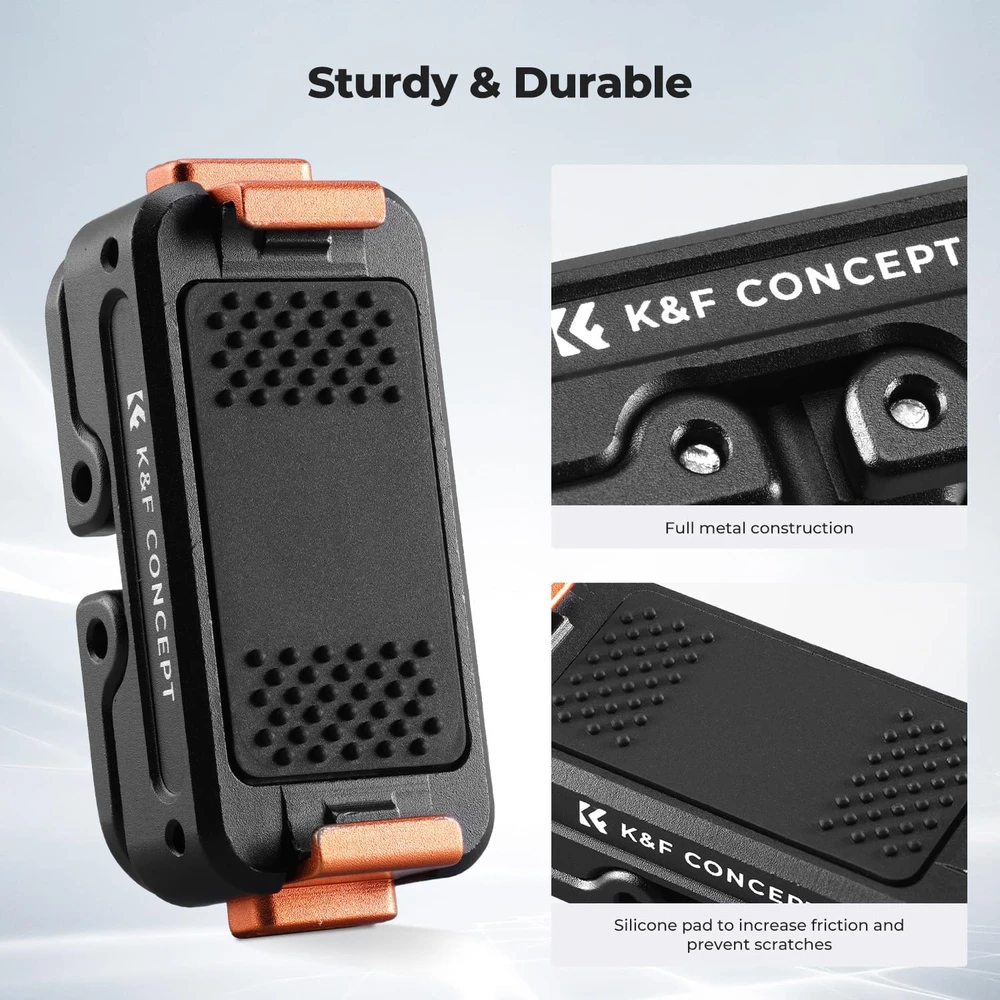 K&F CONCEPT magnetinis greitojo tvirtinimo adapteris DJI Osmo Action 6 ir Osmo Nano KF12.0027