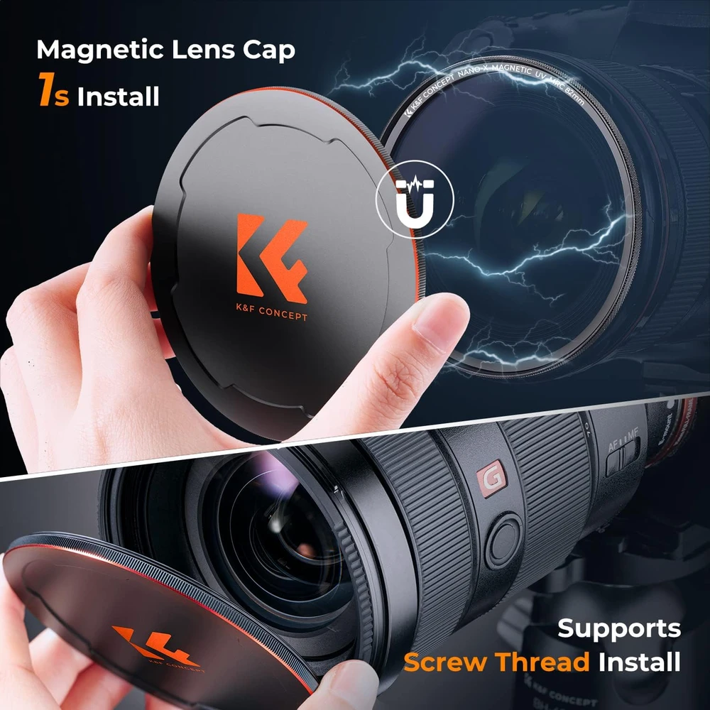 K&F Concept magnetinis UV filtras objektyvui 67 mm Nano-X SKU.1884