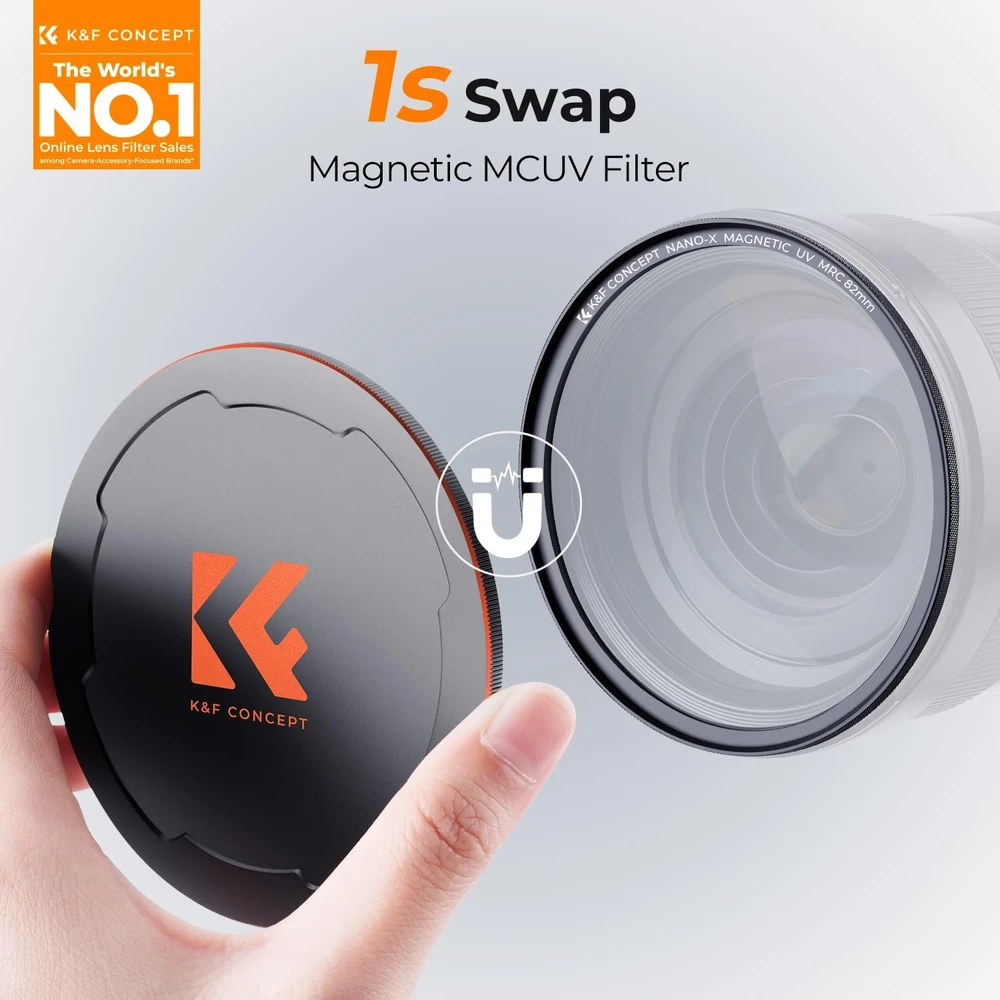 K&F Concept magnetinis UV filtras objektyvui 67 mm Nano-X SKU.1884
