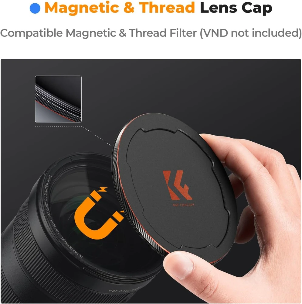 K&F CONCEPT magnetinių objektyvo filtrų rinkinys 5 viename, 72 mm, AU-SKU.2136-SKU.2145