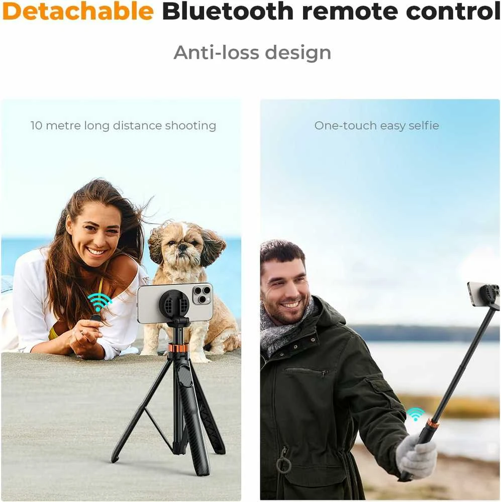 K&F Tripod K&F Concept Selfie Ms19 su laikikliu MagSafe