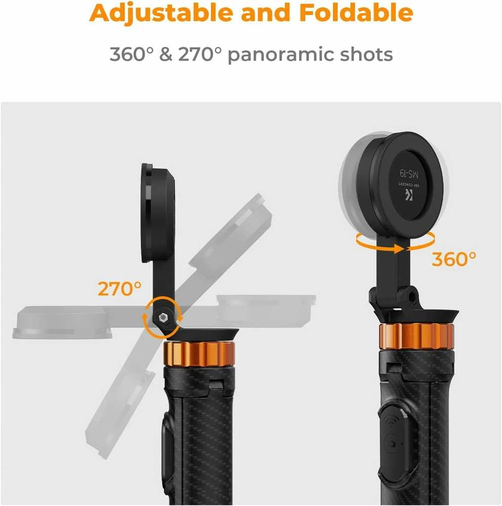 K&F Tripod K&F Concept Selfie Ms19 su laikikliu MagSafe