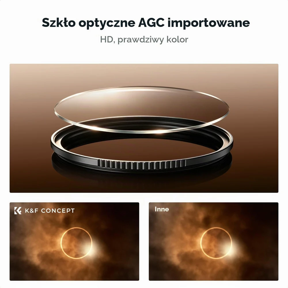 K&F CONCEPT neutraliojo tankio ND1000000 objektyvo filtras 67 mm CAKF01.2580V1