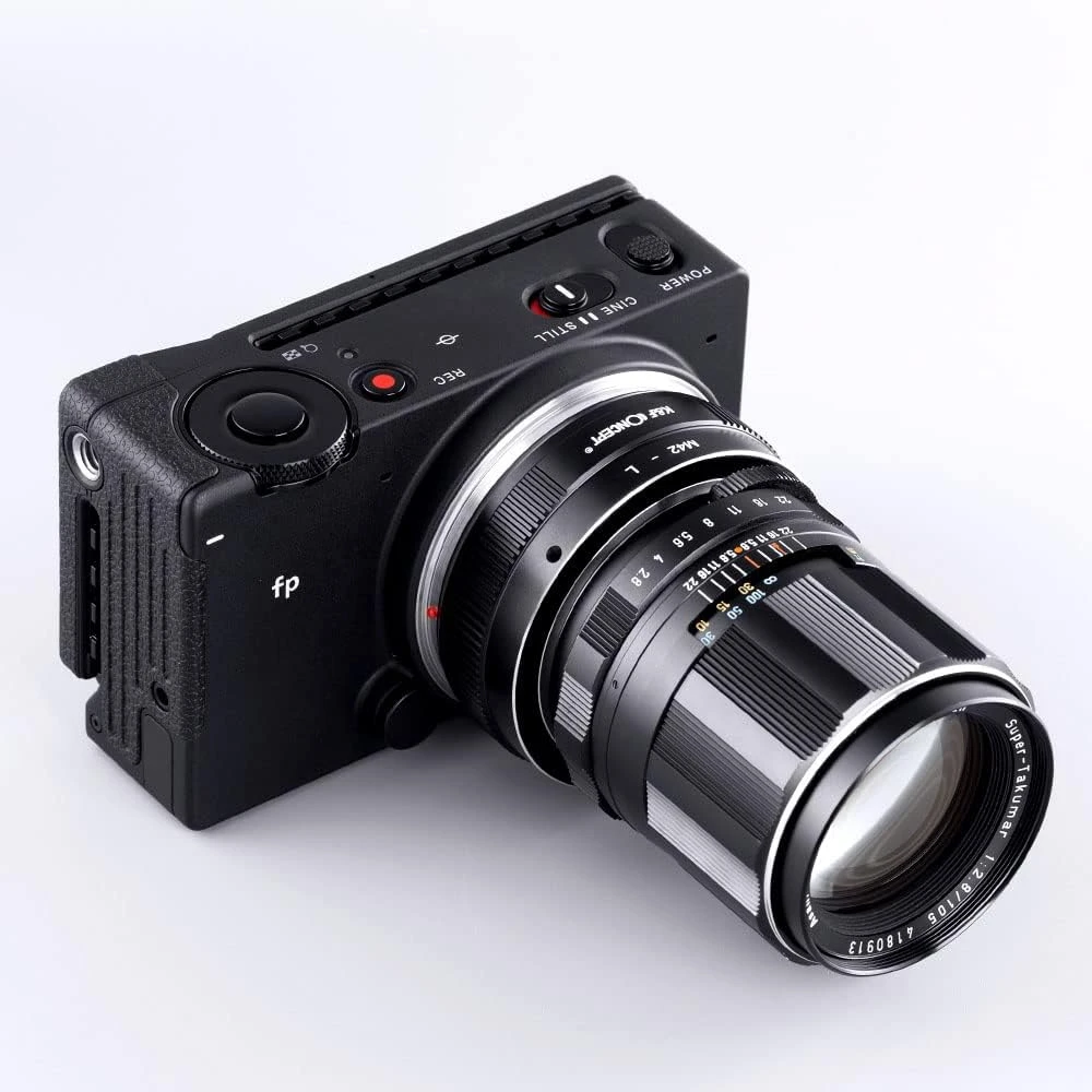 K&F CONCEPT objektyvo adapteris M42 į L tvirtinimą rankiniam fokusavimui P15-KF06.476