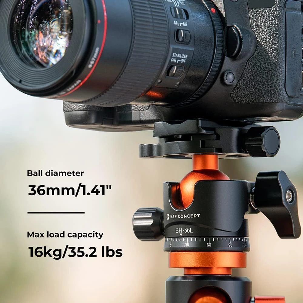 Kf Concept Rutulinė galvutė K&amp;F Concept BH-36