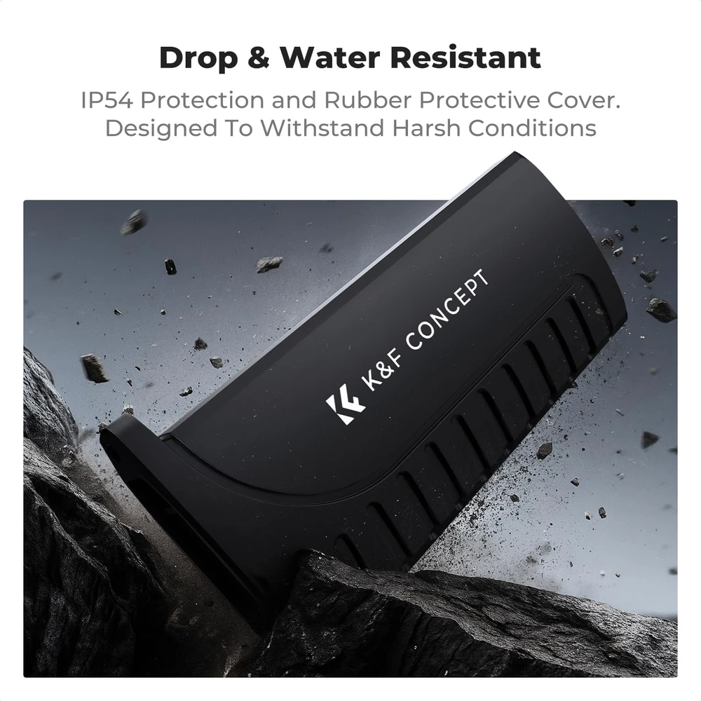 K&F Concept SD kortelių skaitytuvas 2 viename su USB-C ir USB-A, 12 lizdų, juodas KF31.190