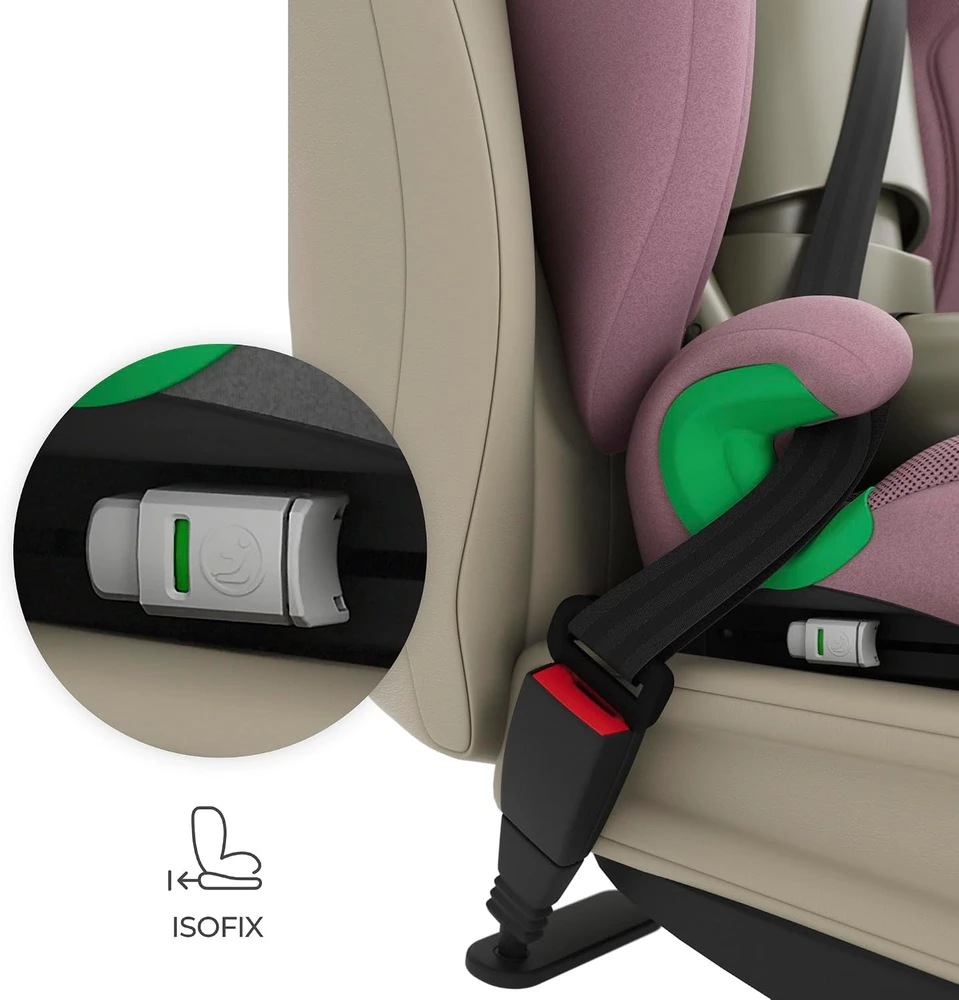 Kinderkraft automobilinė kėdutė Junior Fix 2 Pro 100–150 cm su ISOFIX KCJUFI20PNK000N