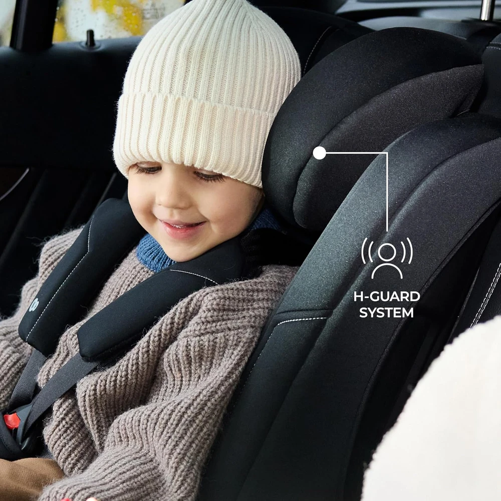 Kinderkraft automobilinė kėdutė Safety Fix 3 Pro i-Size 76–150 cm ISOFIX Top Tether KCSAFI03PNK0000