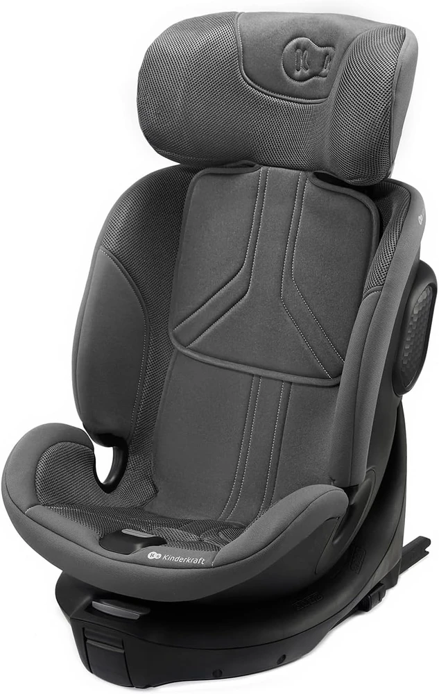 KINDERKRAFT automobilinė kėdutė XPRIDER 2 i-Size, 40-150 cm, pilkas, KCXRID02GRY0000