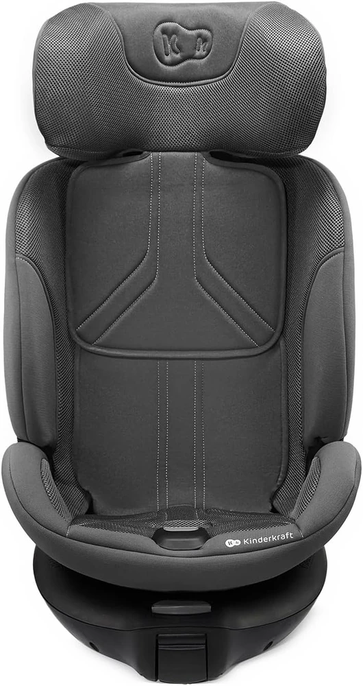KINDERKRAFT automobilinė kėdutė XPRIDER 2 i-Size, 40-150 cm, pilkas, KCXRID02GRY0000