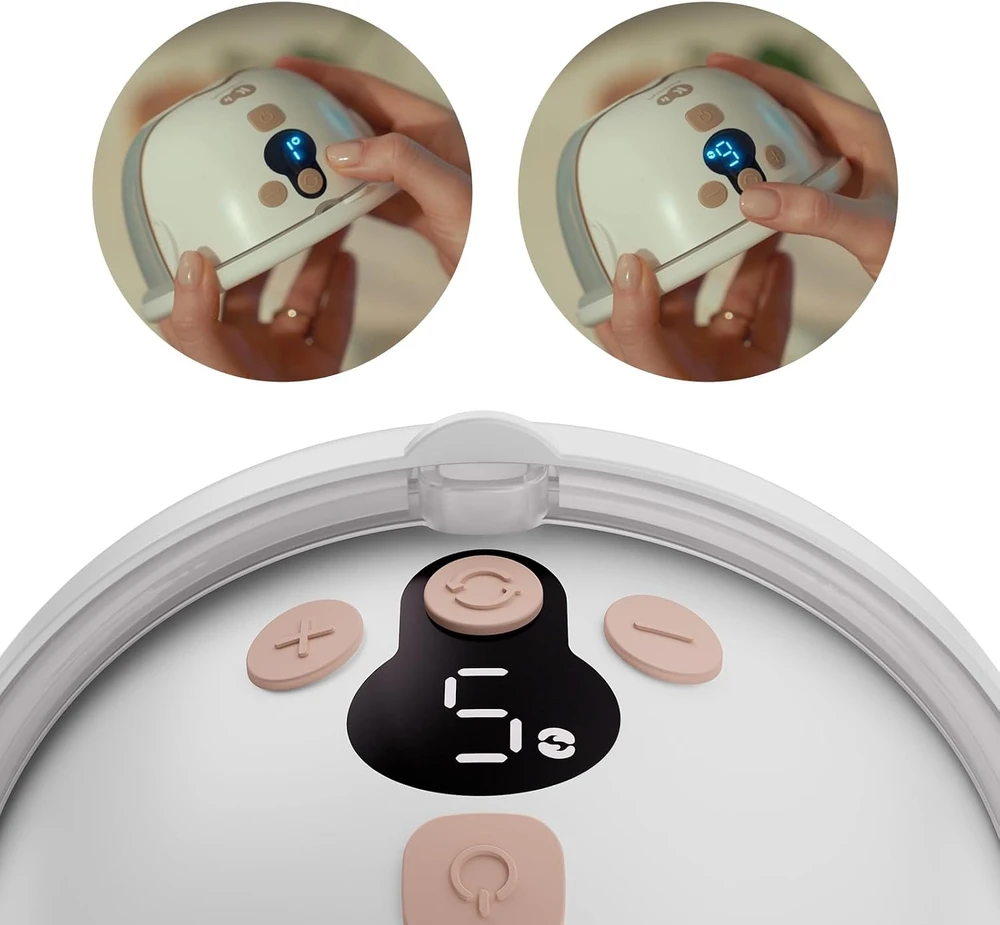 Kinderkraft elektrinis viengubas pientraukis MAMAFLOW, belaidis, 4 režimai, USB-C