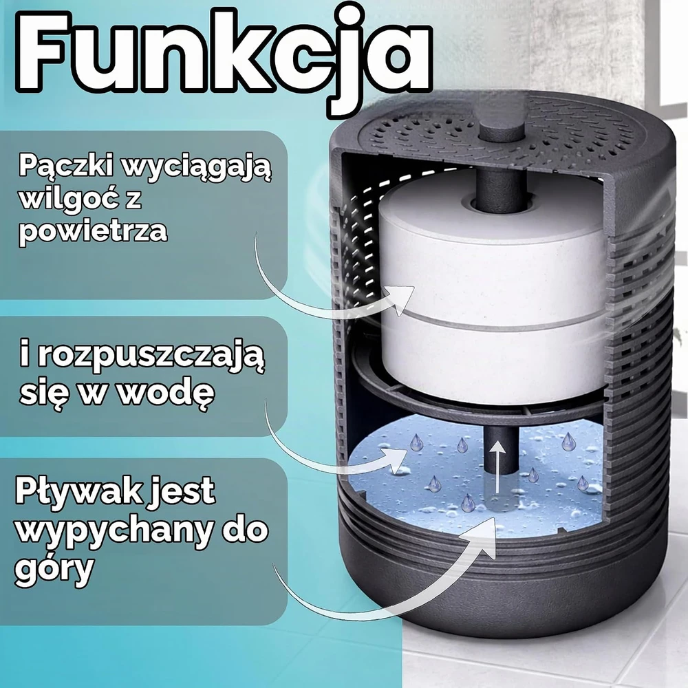King Kong State oro sausintuvas be elektros iki 27 m², 800g, EB-01