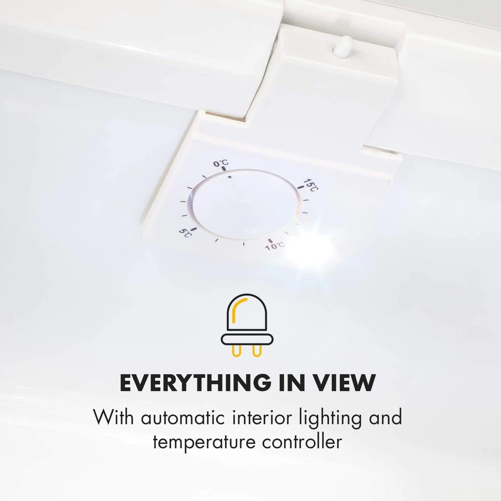 Klarstein mini šaldytuvas, 30 l talpa, termoelektrinis, tylus veikimas, juodas, Silent Cool Deluxe Edition