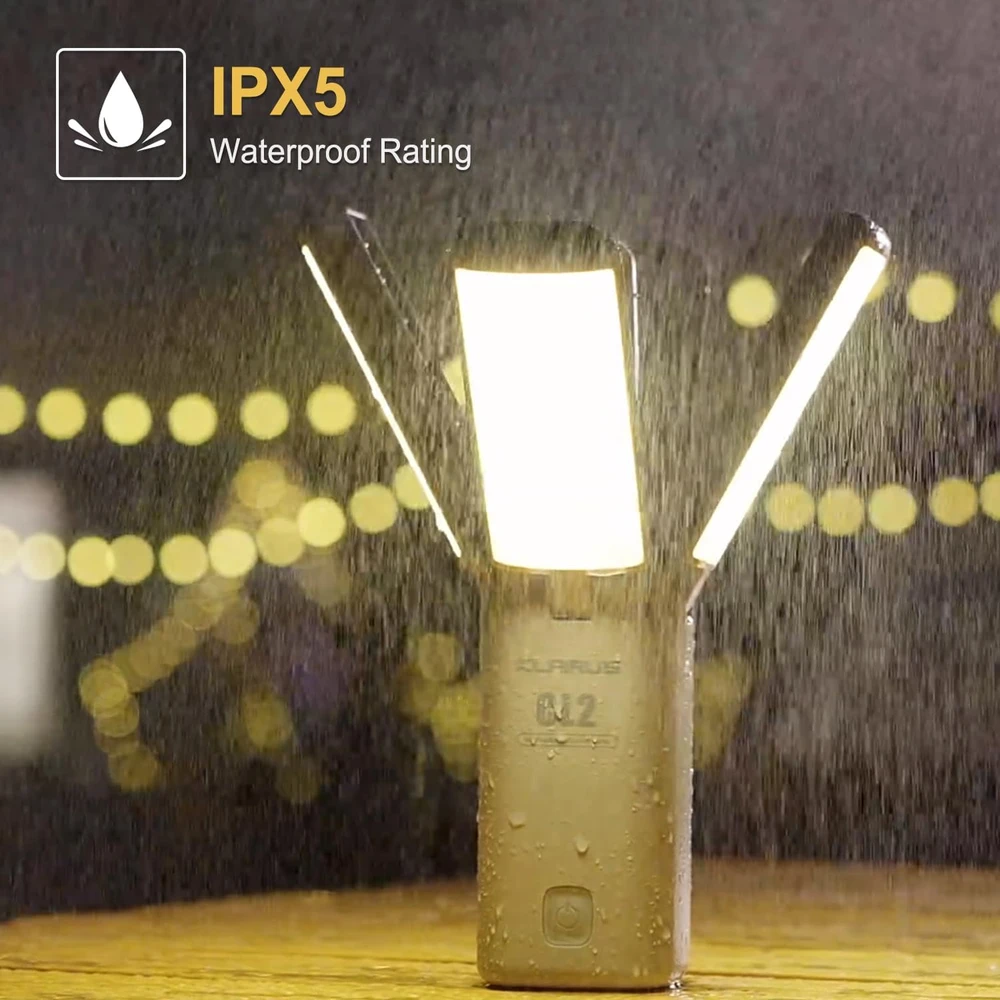 Klarus daugiafunkcinė įkraunama stovyklavimo LED lempa, 750 lm, 10000 mAh, IPX5, CL2