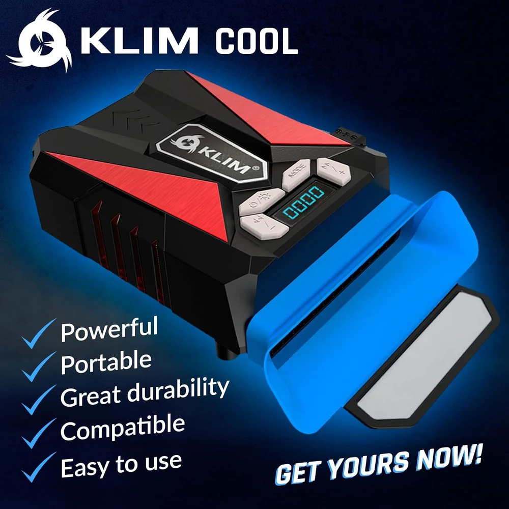 KLIM Cool USB nešiojamojo kompiuterio aušintuvas, 4200 aps./min., KLGL-COOL-Raudonas-01