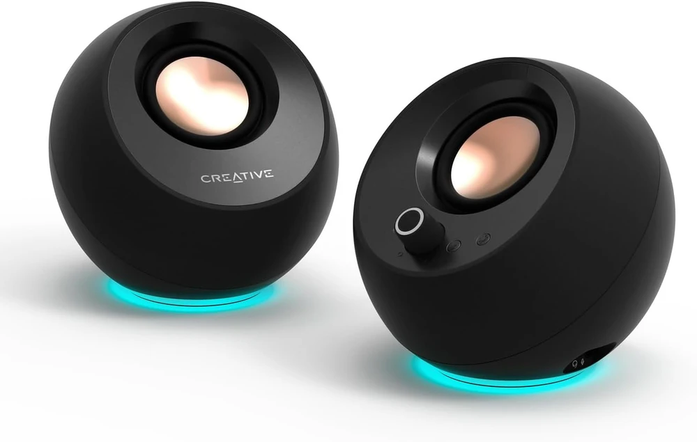 Kompiuterio kolonėlės Creative Pebble Pro Balta