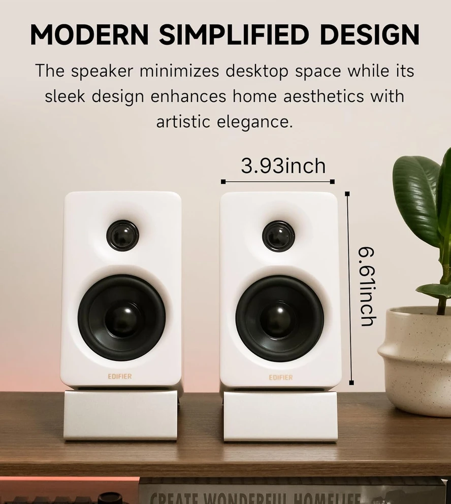 Kompiuterio kolonėlės Edifier | Desktop 2.0 Speakers | M60 | 66 W | Bluetooth | Belaidė jungtis | 85 dB | Juodas