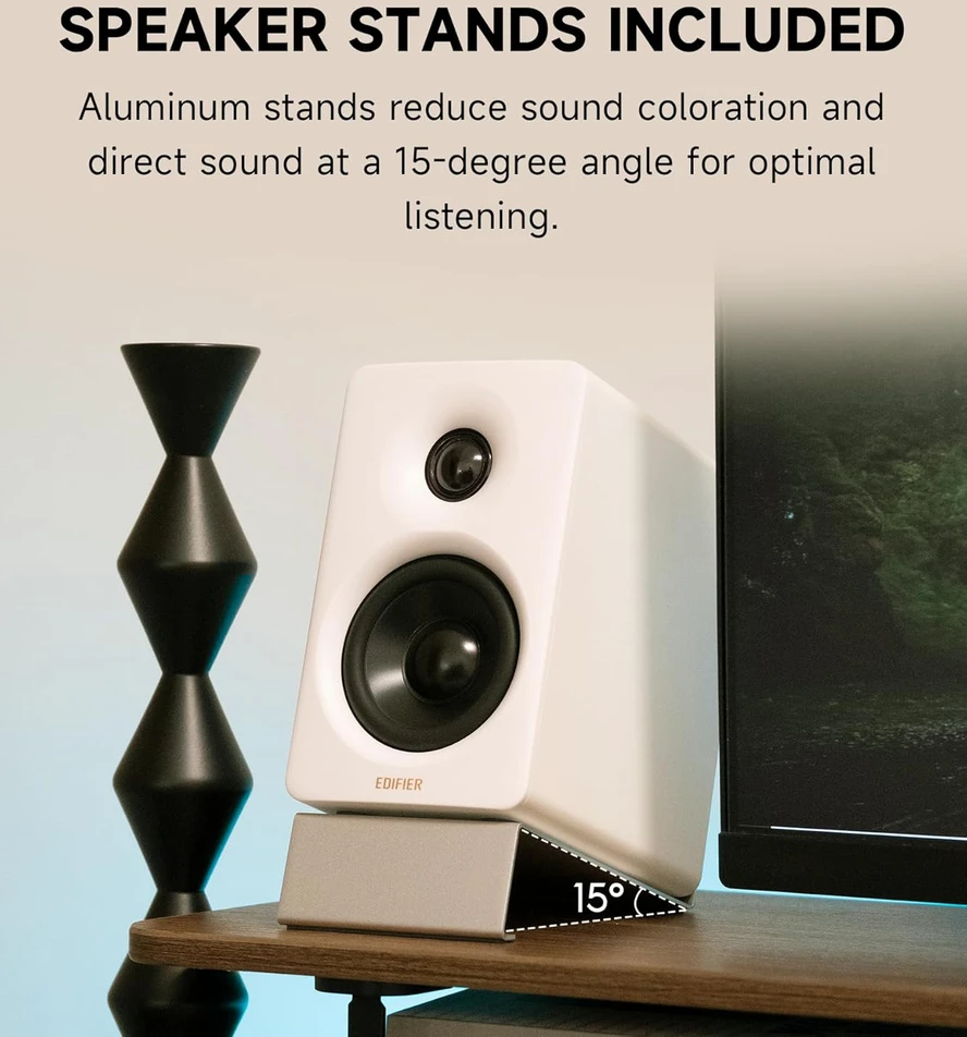 Kompiuterio kolonėlės Edifier | Desktop 2.0 Speakers | M60 | 66 W | Bluetooth | Belaidė jungtis | 85 dB | Juodas
