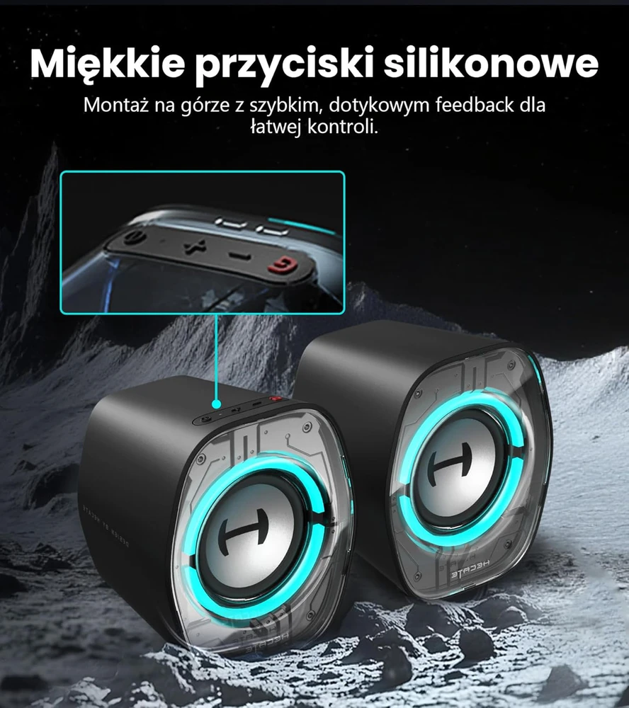 Kompiuterio kolonėlės Edifier kompiuterinės kolonėlės su Bluetooth 5.4, 4 W galia, 2.5" garsiakalbiais, G1000 II