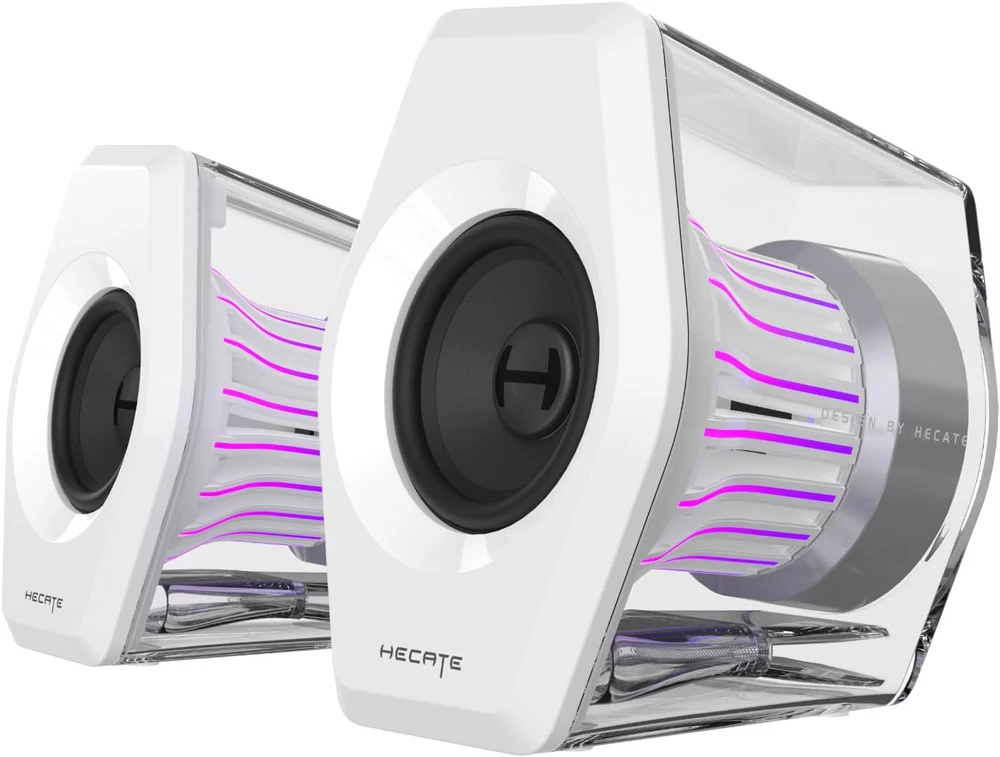 Kompiuterio kolonėlės Edifier kompiuterinės garsiakalbiai su Bluetooth, 32 W galia, 7.1 surround, RGB apšvietimu, G2000 PRO