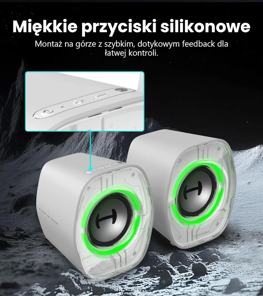 Kompiuterio kolonėlės Edifier staliniai žaidimų kompiuterio garsiakalbiai, Bluetooth 5.4, 2.5 colių garsiakalbis, G1000 II