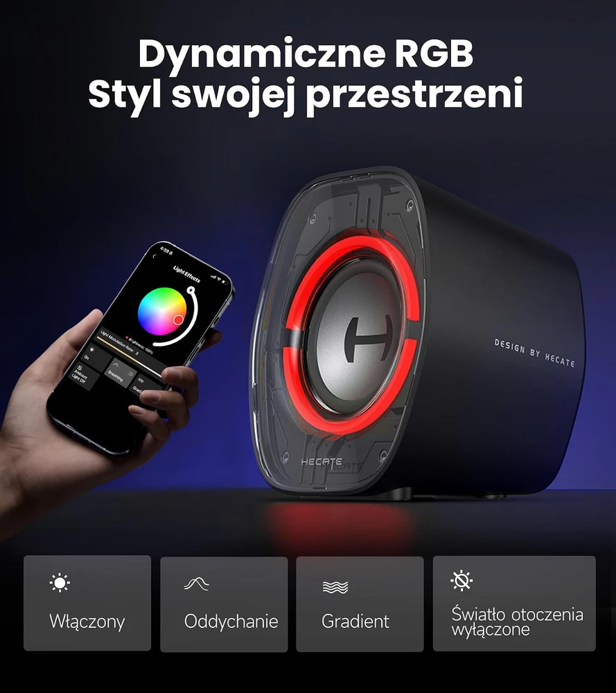 Kompiuterio kolonėlės Edifier staliniai žaidimų kompiuterio garsiakalbiai, Bluetooth 5.4, 2.5 colių garsiakalbis, G1000 II
