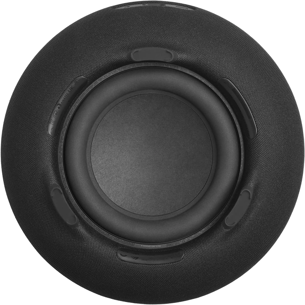 Harman Kardon Bluetooth namų garsiakalbis su Auracast ir 360° apšvietimu Aura Studio 5
