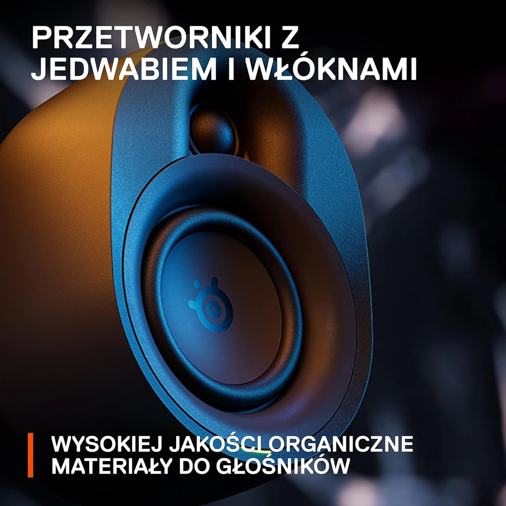 Kompiuterio kolonėlės SteelSeries Arena 7, Juodos spalvos