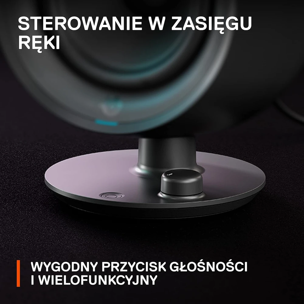 Kompiuterio kolonėlės SteelSeries Arena 3, Juodos spalvos