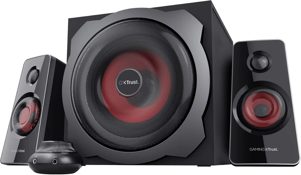 Kompiuterio kolonėlės Kolonėlės Trust GXT 38 2.1 Subwoofer