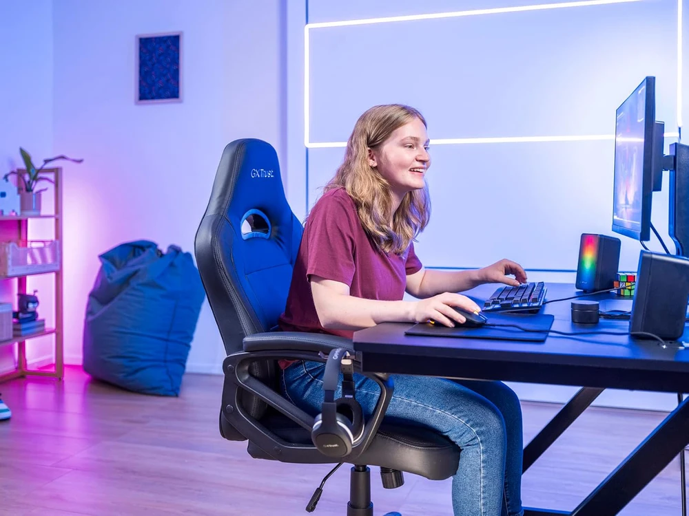 Kompiuterio kolonėlės TRUST GXT 611 Wezz RGB Illuminated 2.1 kolonėlės