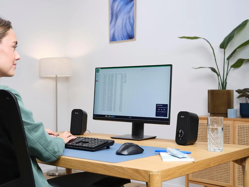 Kompiuterio kolonėlės Trust Orada 2.0 stereofoninės kompiuterinės kolonėlės, 12 W, USB-A maitinimas, 25878