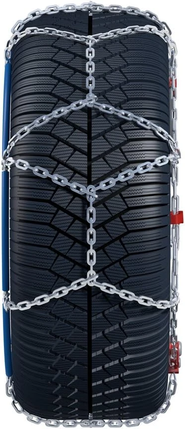 KÖNIG sniego grandinės automobiliams 12 mm su rankiniu įtempimu, 2 vnt., 2004365104