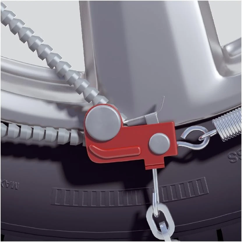 KÖNIG sniego grandinės automobiliui 16 mm su rankiniu įtempimu XD-16 230