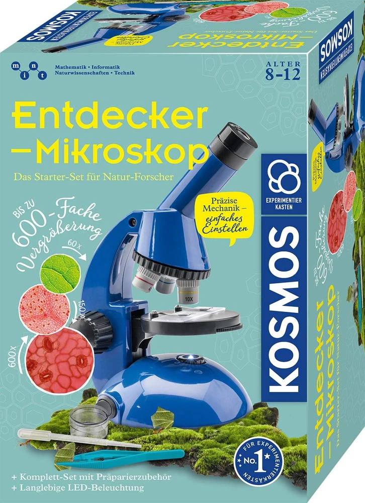 Kosmos vaikiškas mikroskopas, iki 600 ×, 636050