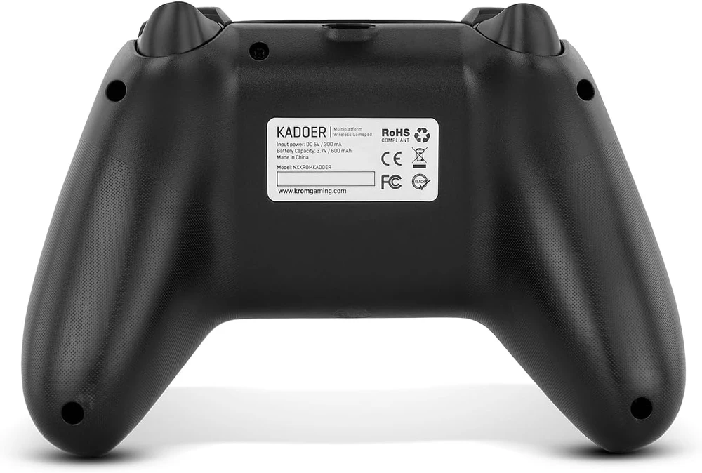KROM belaidis žaidimų valdiklis su Bluetooth 5.0, 15 mygtukų, 600 mAh, NXKROMKADOERBK
