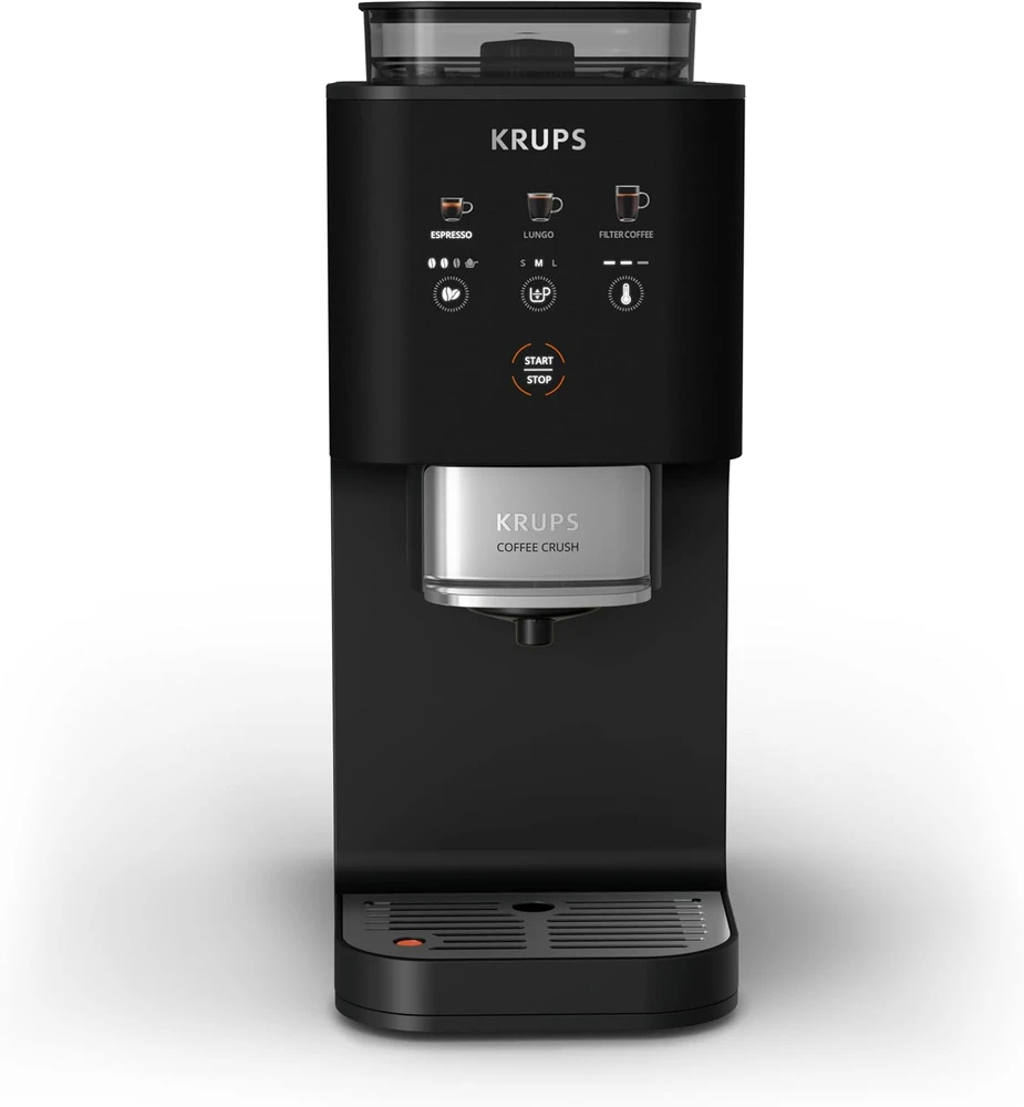 Krups automatinis kavos aparatas su malūnėliu 15 barų, 2 l, SA4028E0