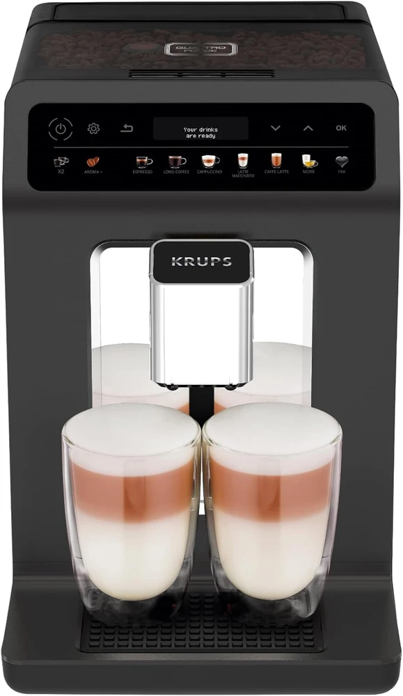 KRUPS automatinis kavos aparatas su malūnėliu, 1450 W, 2,3 l, EA895N10